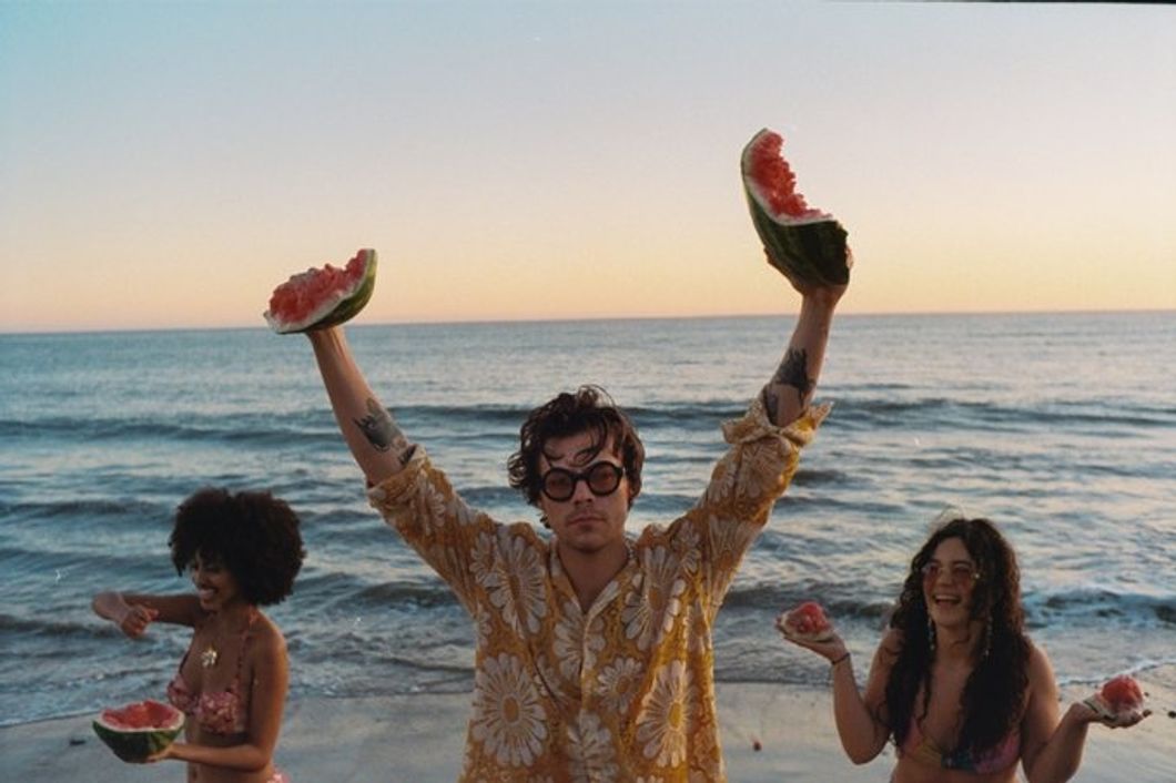 Harry Styles Releases "Watermelon Sugar" Music Video Full Of Everything We Want Right Now