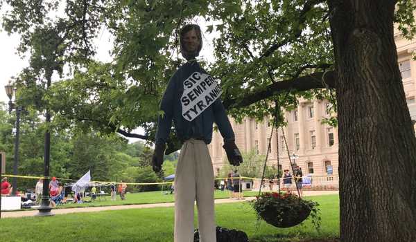 Protesters Hanged An Effigy Of My Governor, And I’m At A Loss For Words
