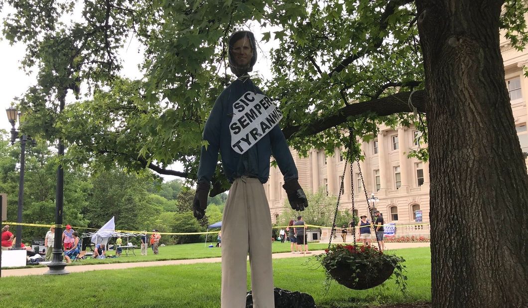 Protesters Hanged An Effigy Of My Governor, And I’m At A Loss For Words
