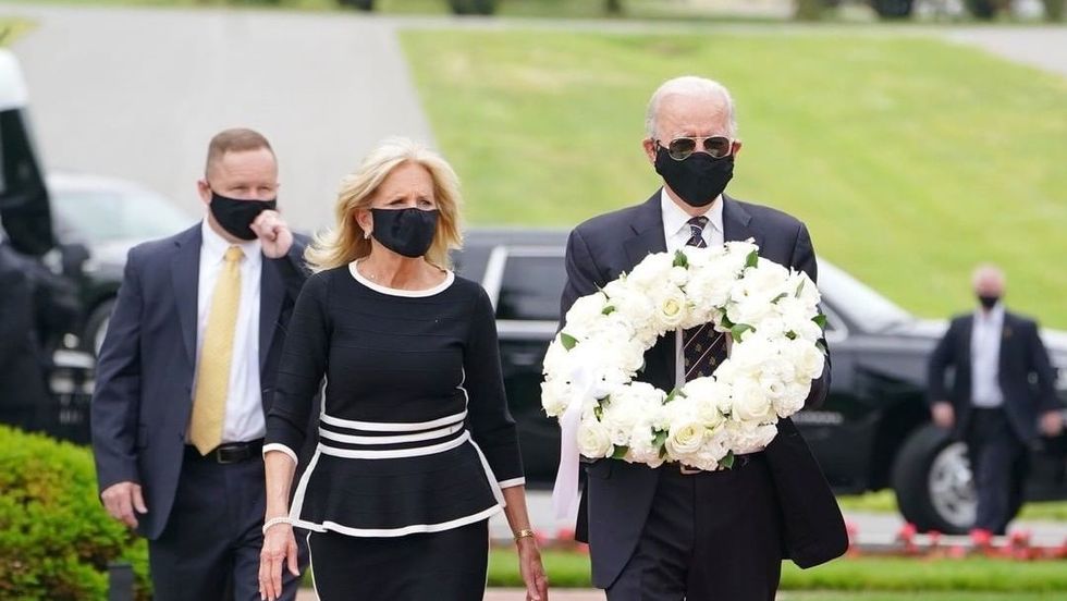 A Masked Joe Biden Did What Trump Still Hasn't — Look Presidential And Lead By Example
