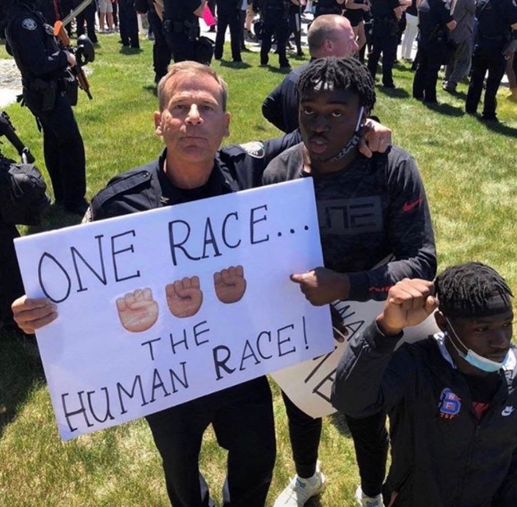 10 Beautiful Moments From The Black Lives Matter Protests That The Media Won't Show You