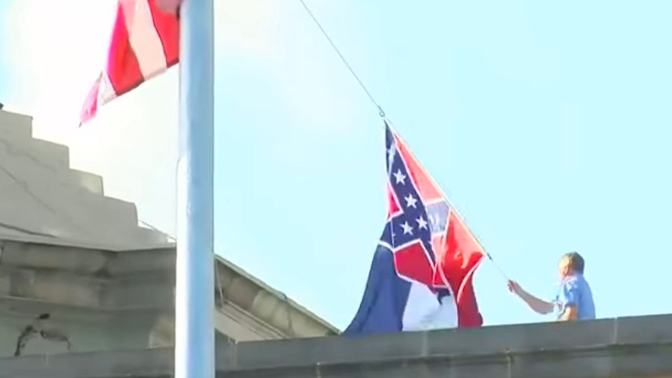 The 1894 Flag Is Coming Down And I've Never Been Prouder To Be A Mississippian