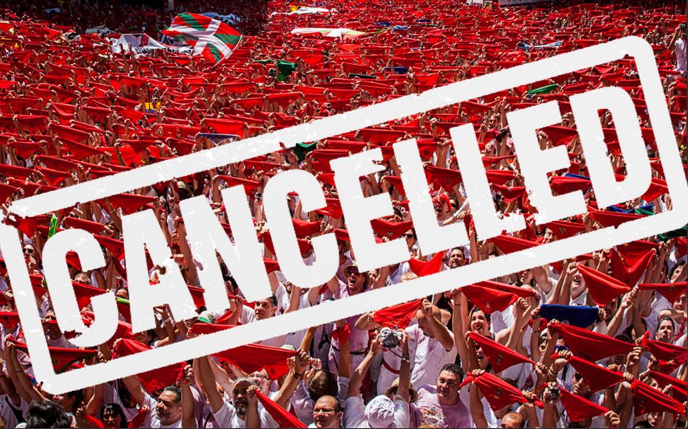 San Fermines is one of Spain's most significant holidays; it brings joy to Pamplona and a lot of income that benefits the whole town. Due to COVID-19 this year San Fermines is not happening.