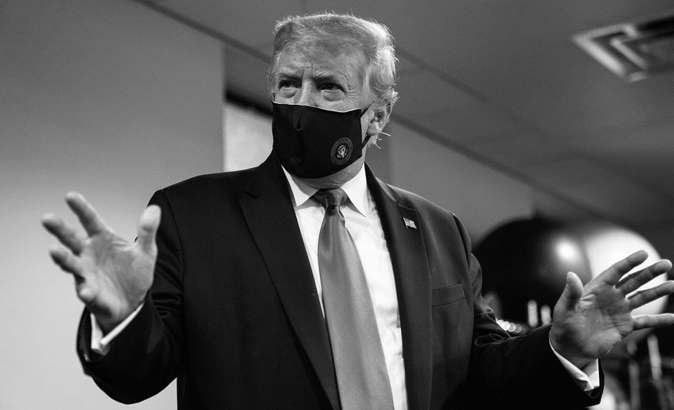 With 140K Americ​an Deaths Under His Watch, Trump Finally Endorses Wearing A Mask On Twitter