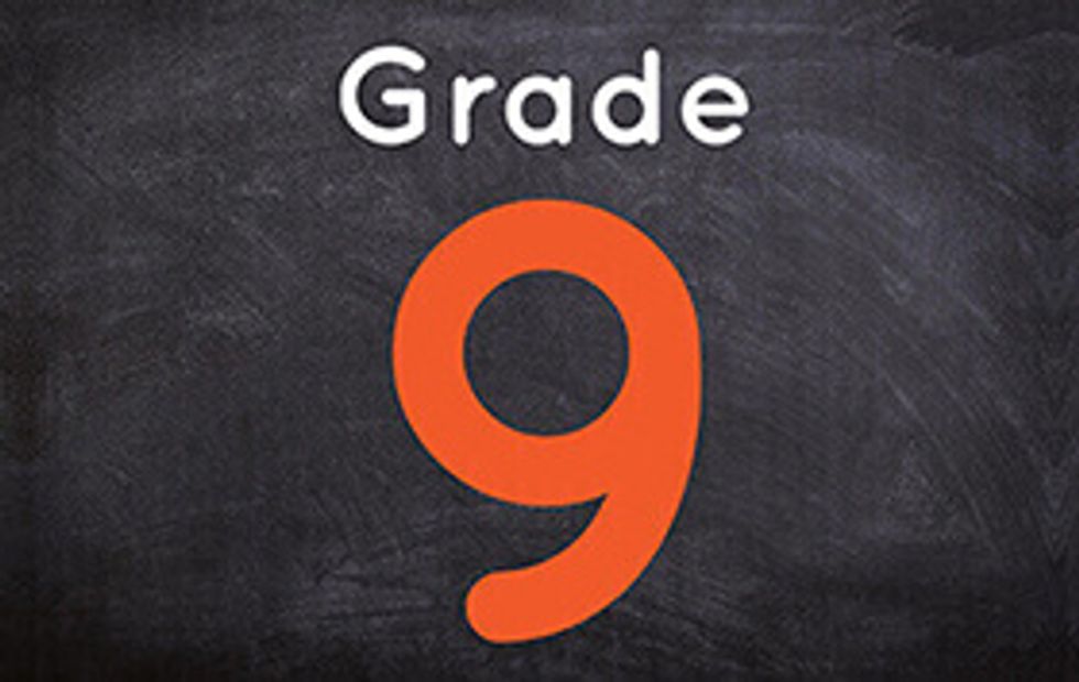 Letter To My Grade 9 Self