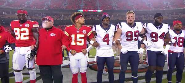 Kansas City Fans Booing A Moment Of Silence In The Name Of Unity Proves It Was Never About The Flag