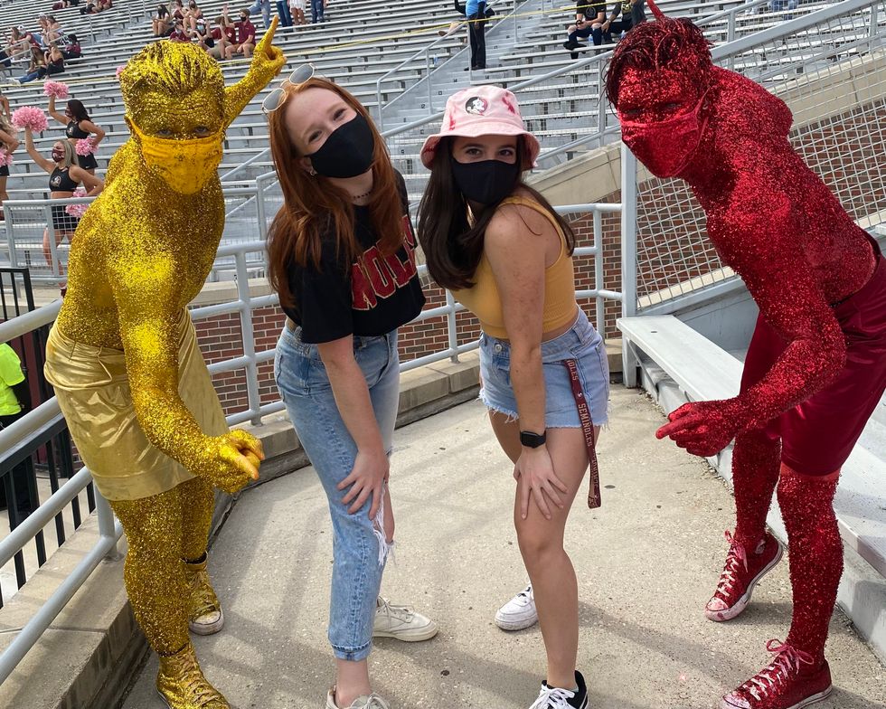 My First College Football Game, But During A Pandemic