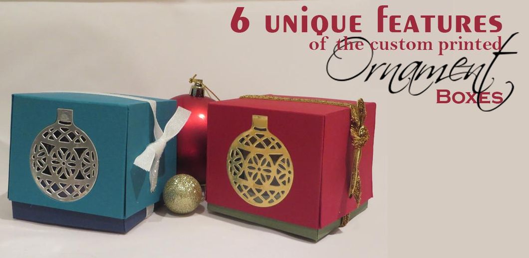 Features of The Custom Printed Ornament Boxes