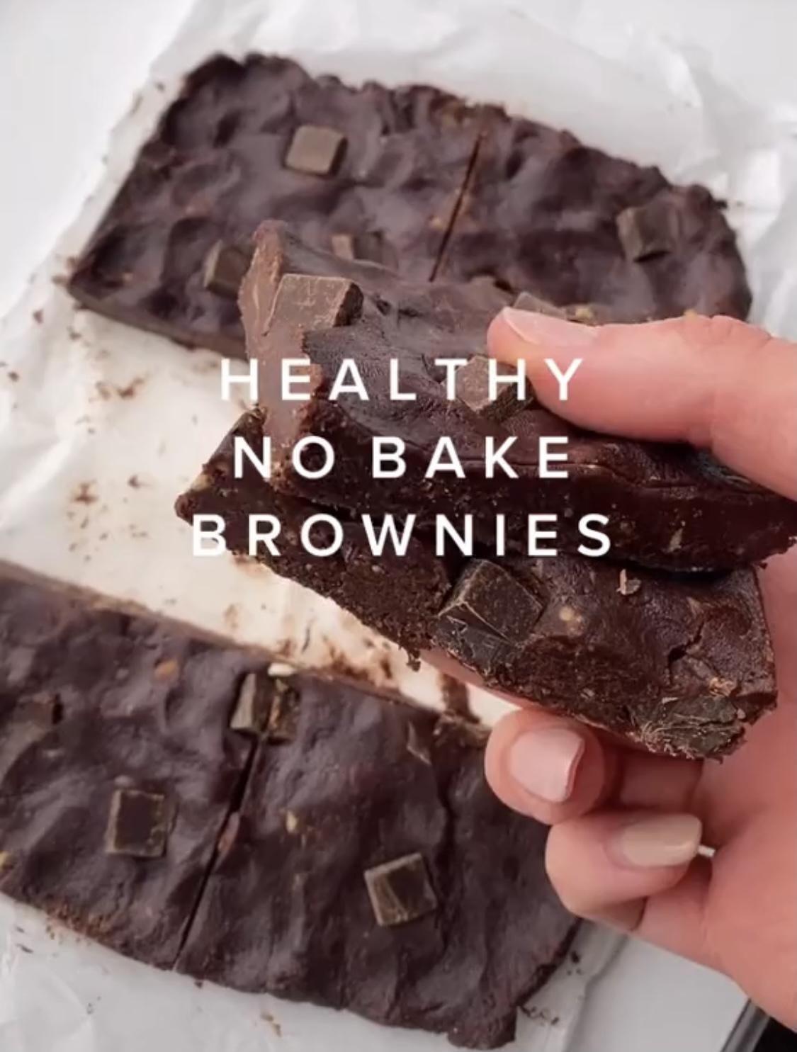 This TikTok No-Bake Brownie Recipe Is A Healthy Must-Try