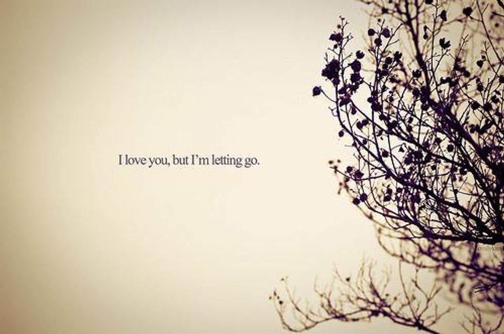 Why holding on is so much easier than letting go.