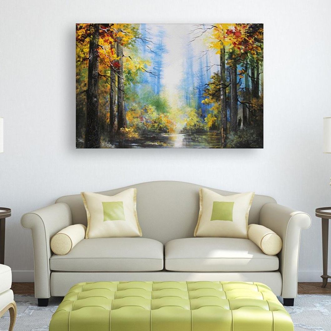 Wall Painting Ideas to Decorate Your Room with Nature Art