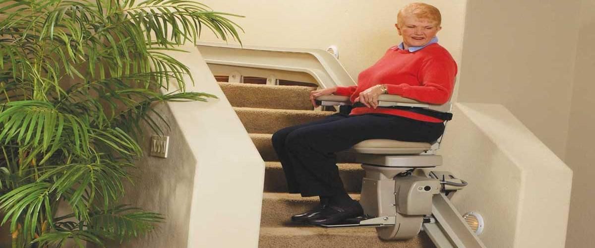 Bruno Elite Stair Lift Helps You Access Curved Stairs Easily