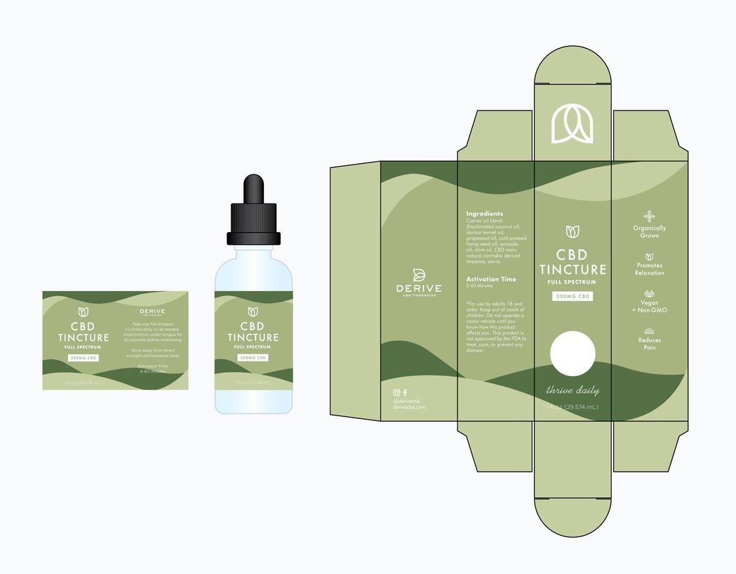 CBD Tincture Boxes For Enhanced Protection