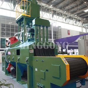 Blasting Effect Comparison-Roller Conveyor Type