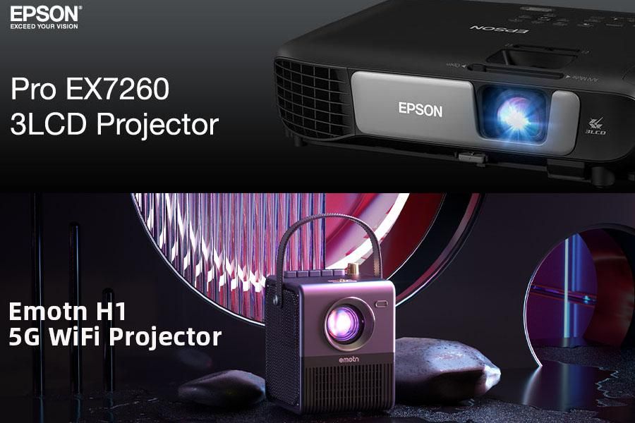Epson Pro EX7260 VS. Emotn H1 Projector, which is better?