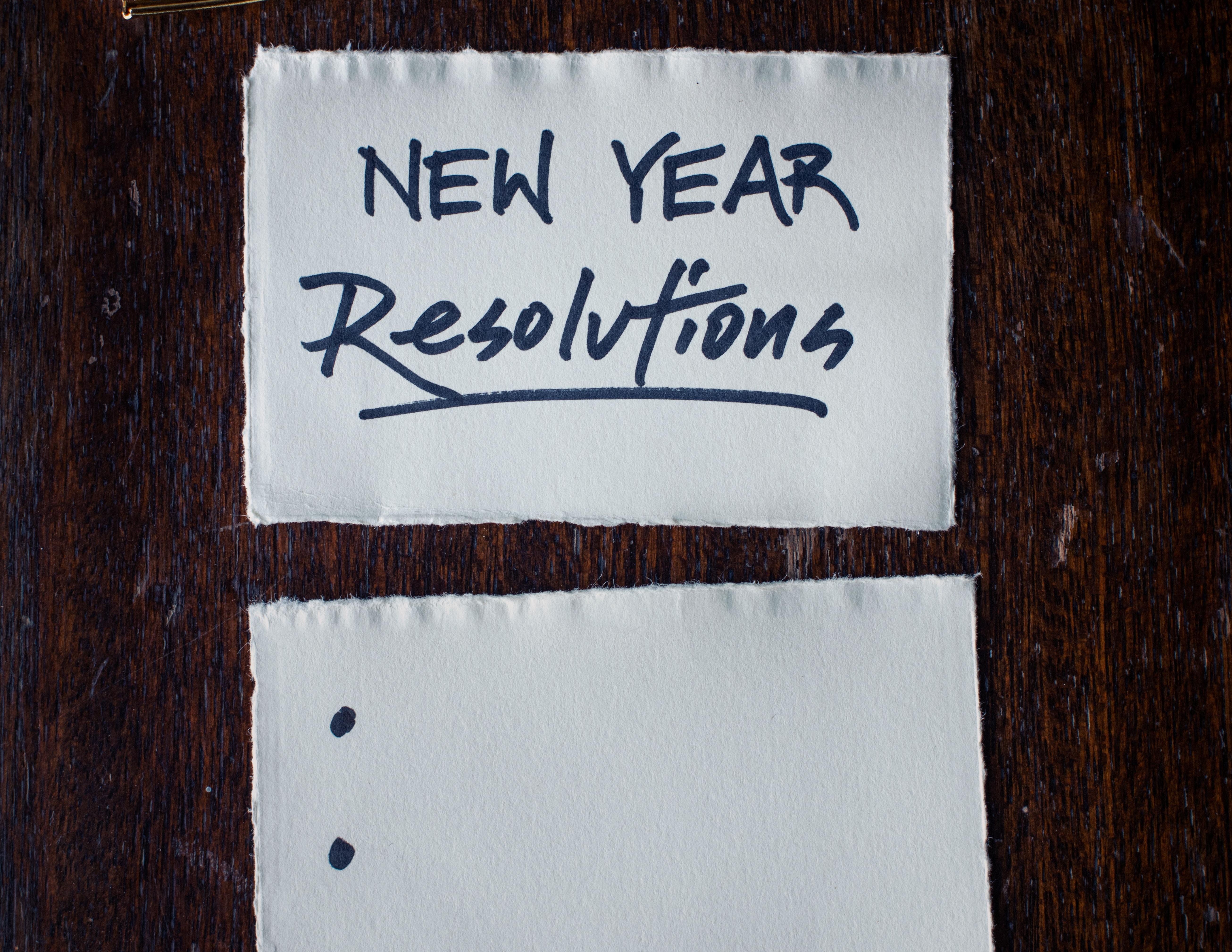 Let's Redefine New Year's Resolutions