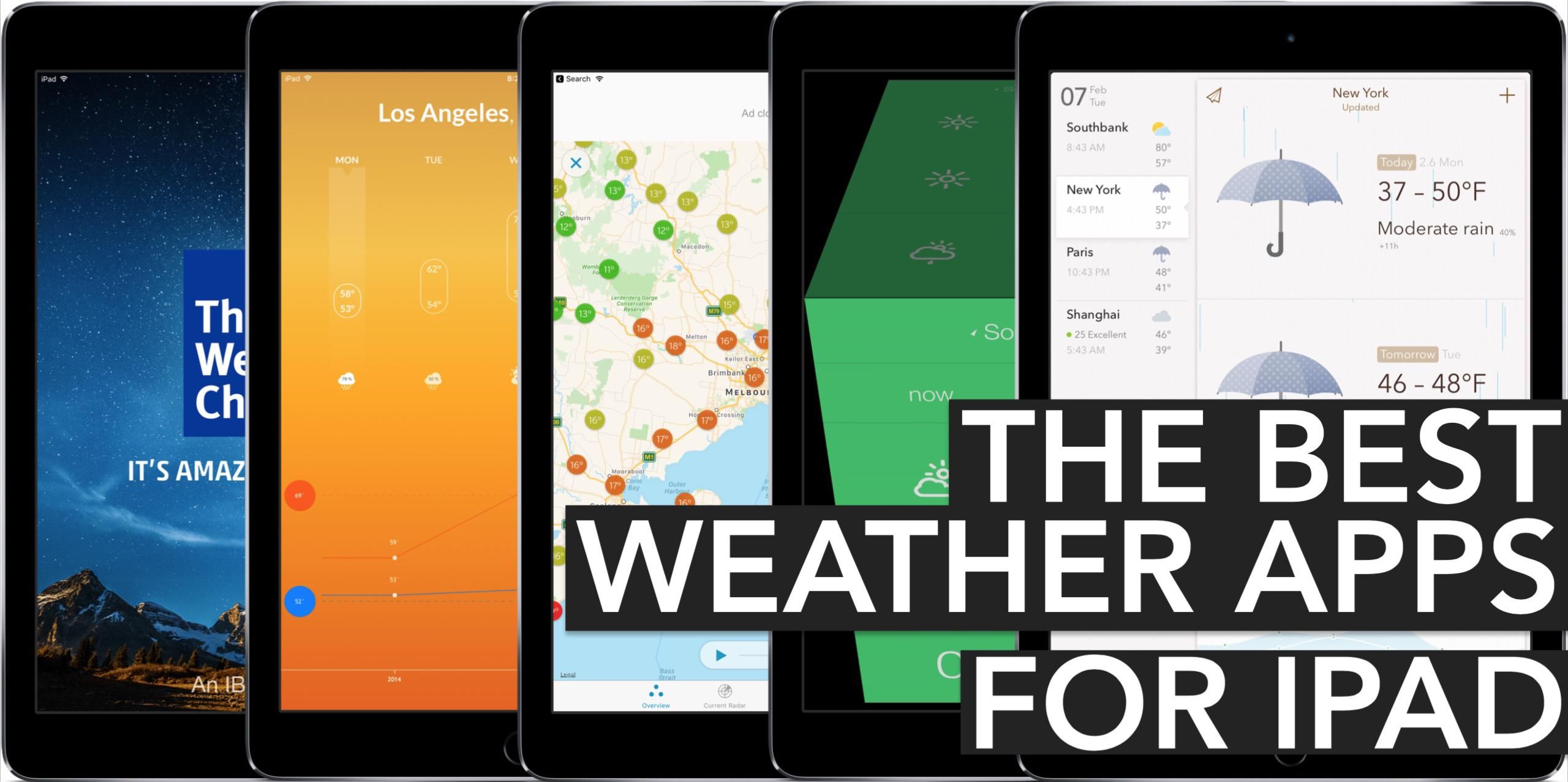 The Best Weather Apps For iPhone and iPad