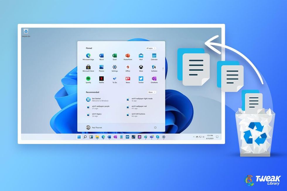 How to recover deleted files from the windows 11 PC