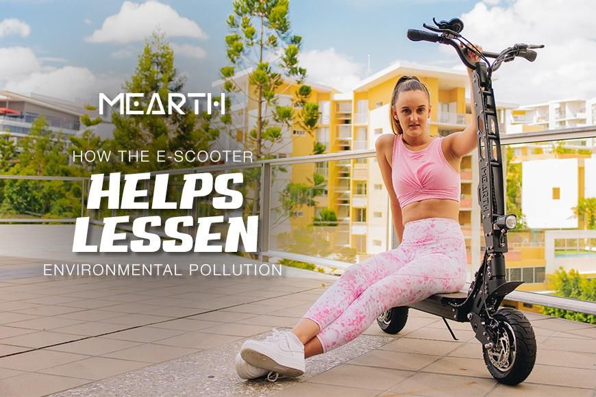How The E-Scooter Helps Lessen Environmental Pollution