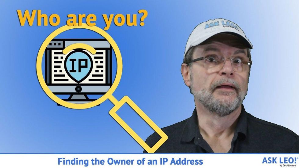 Can You Find the Owner of the IP Address?