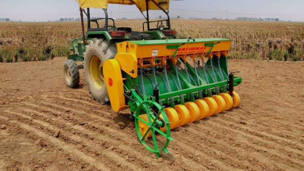 Types of seeder machines used by the Indian farmer