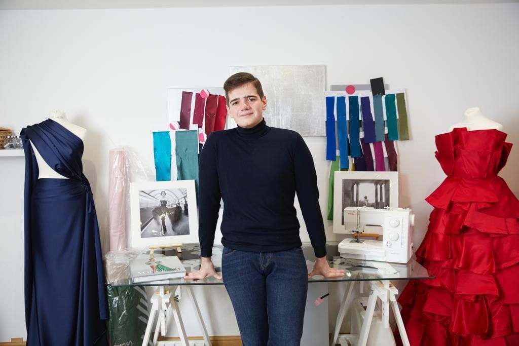 Teen Prodigy Designer Josh Birch Jones Unveils Latest Collection at  
London Fashion Week