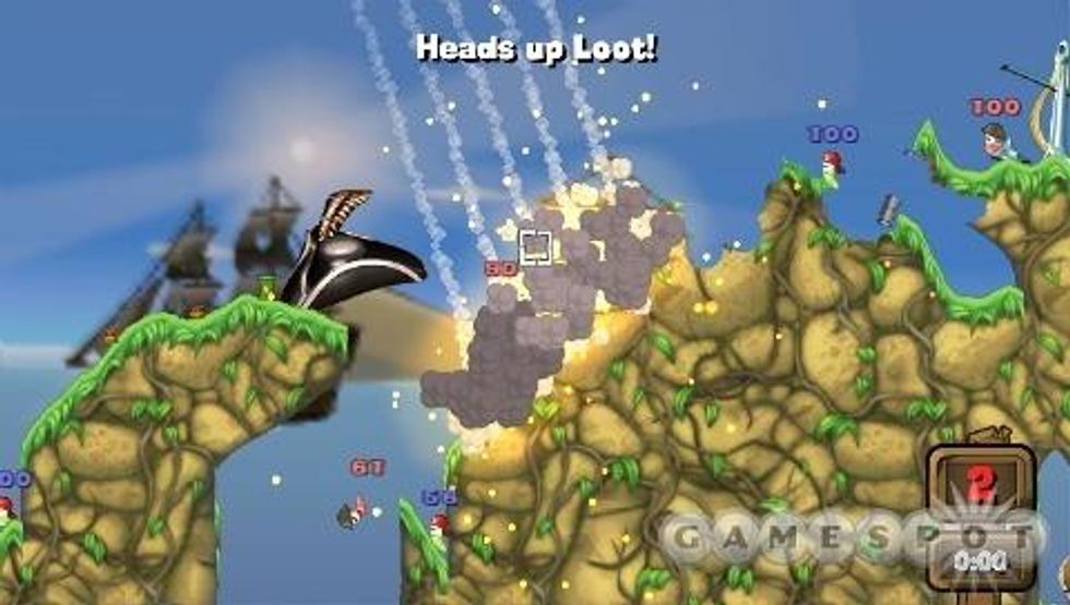 Worms Open Warfare Review (PSP)