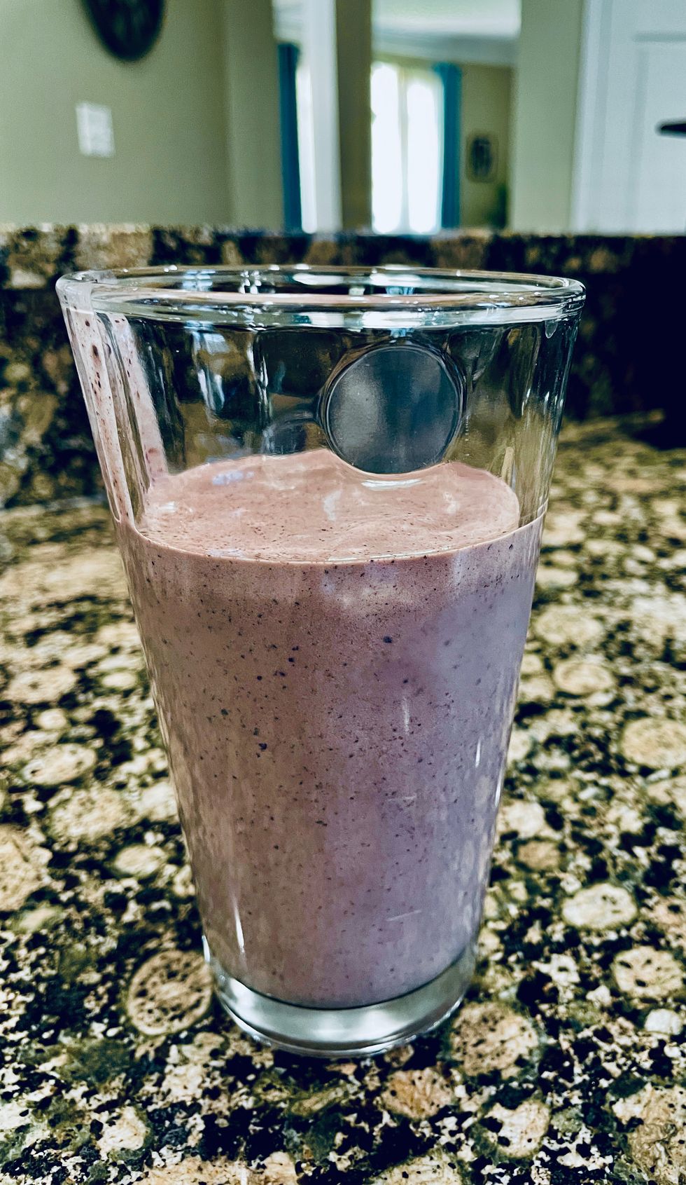 My Blueberry Chocolate Protein Smoothie Recipe