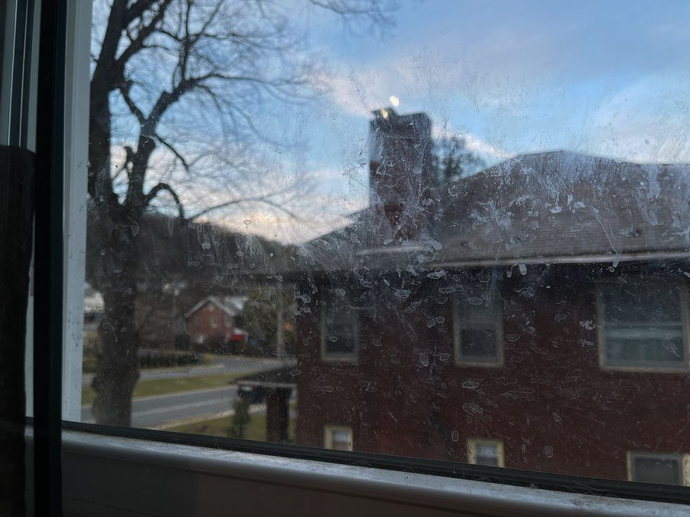 I miss the nose prints you left on my window