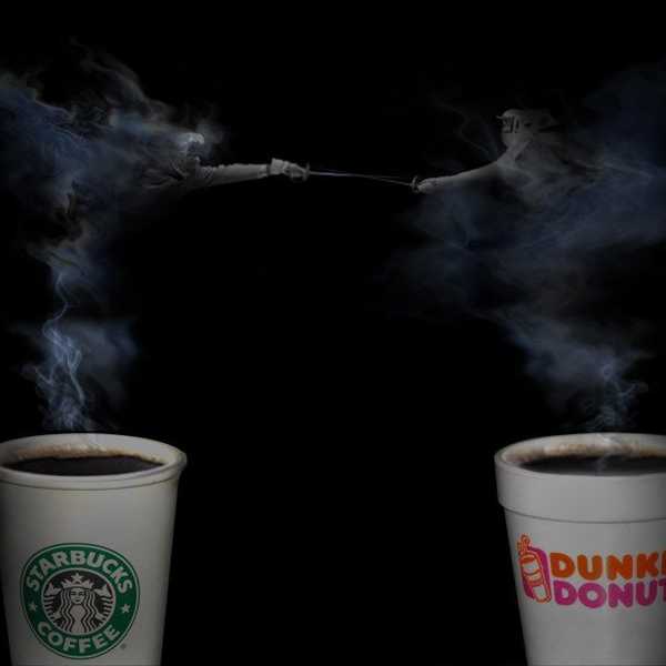 Starbucks Vs. Dunkin' Donuts: Coffee Wars