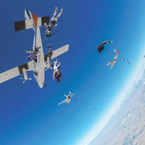 Skydiving
