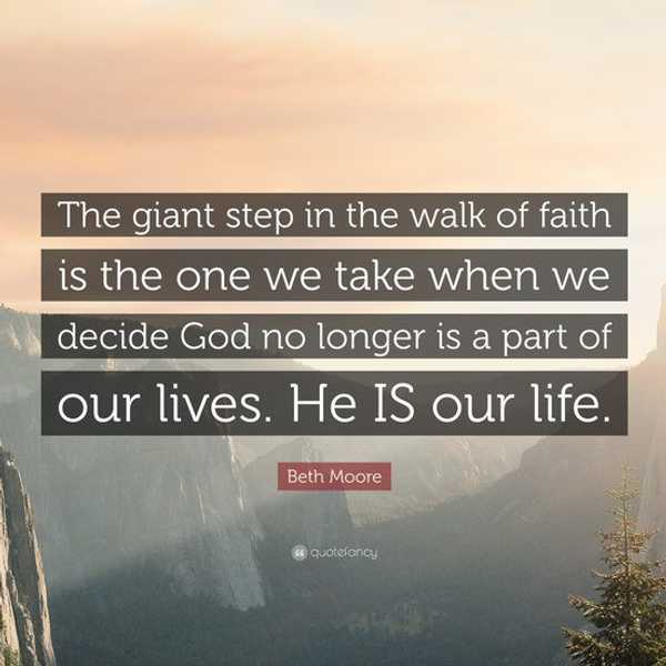 Take A Walk With God
