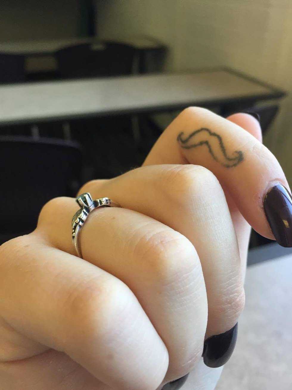 A Tattoo Tutorial; From The Girl With The Mustache Tattoo