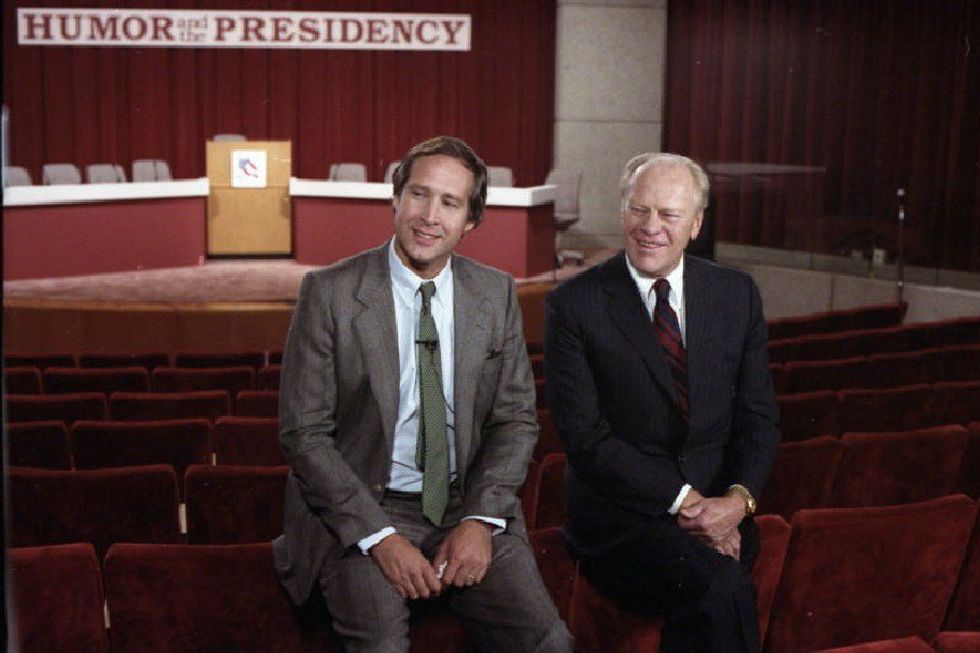 A Little Presidential Humor Is Nothing New On SNL