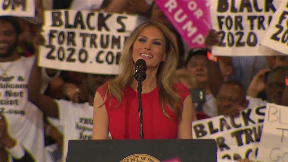 Melania Recites The Lord's Prayer and Everyone Loses Their Minds