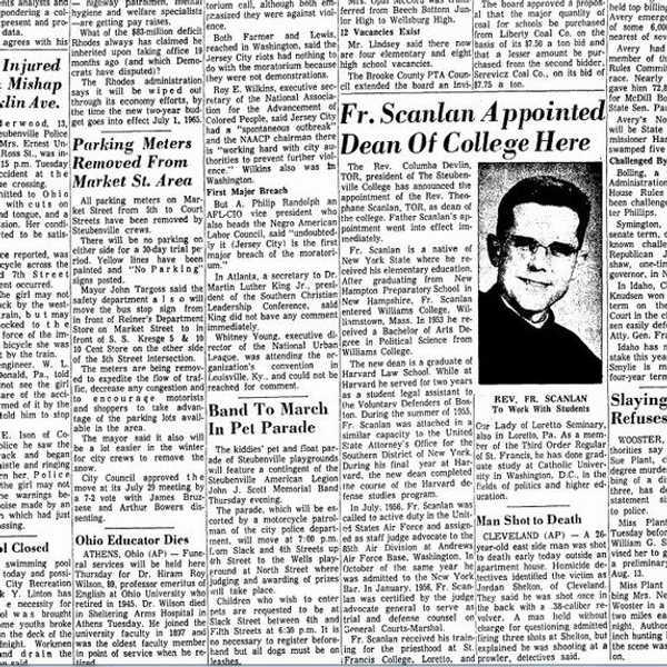 Fr. Michael Scanlan: Mayor Of Steubenville