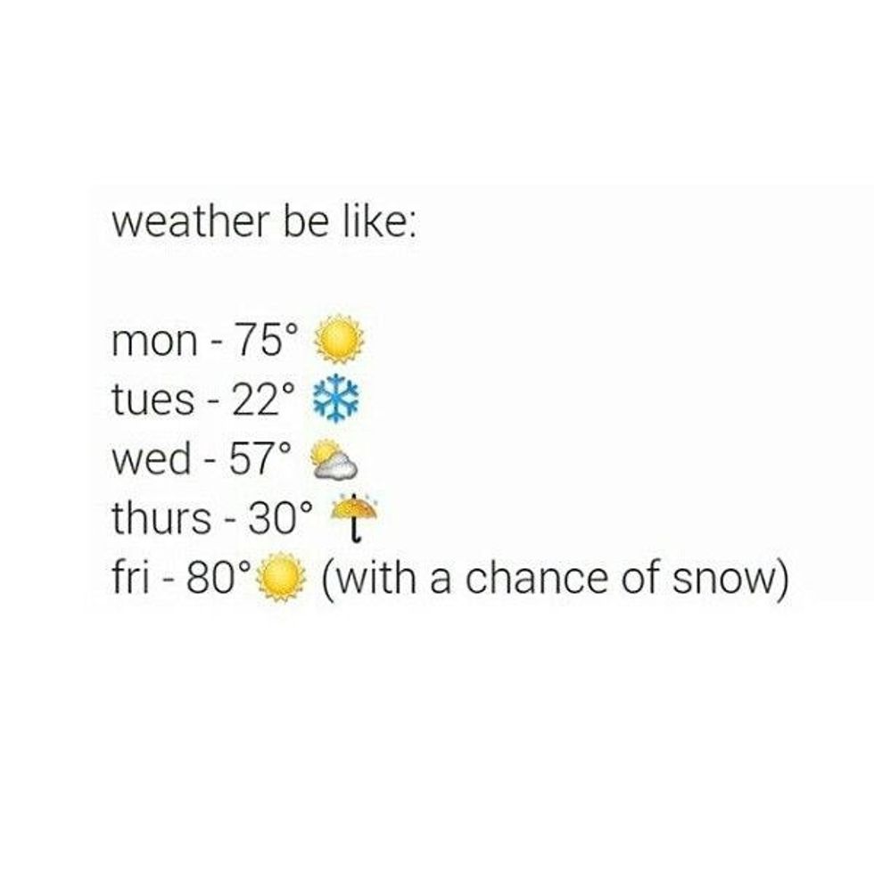 Dear Georgia Weather...