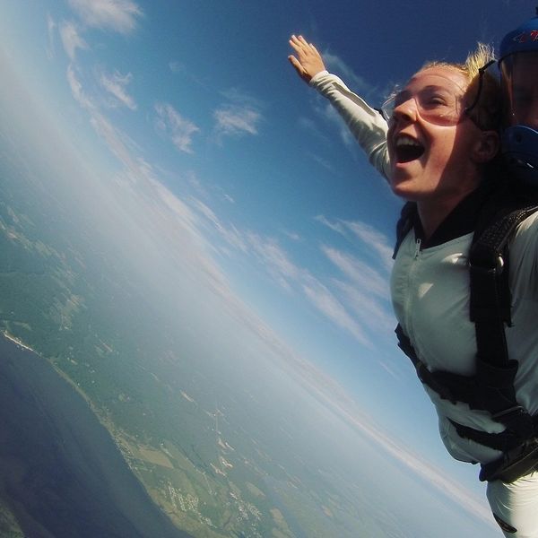 Why Letting Go Is Like Sky Diving