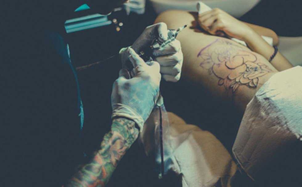 Stages of Getting a Tattoo