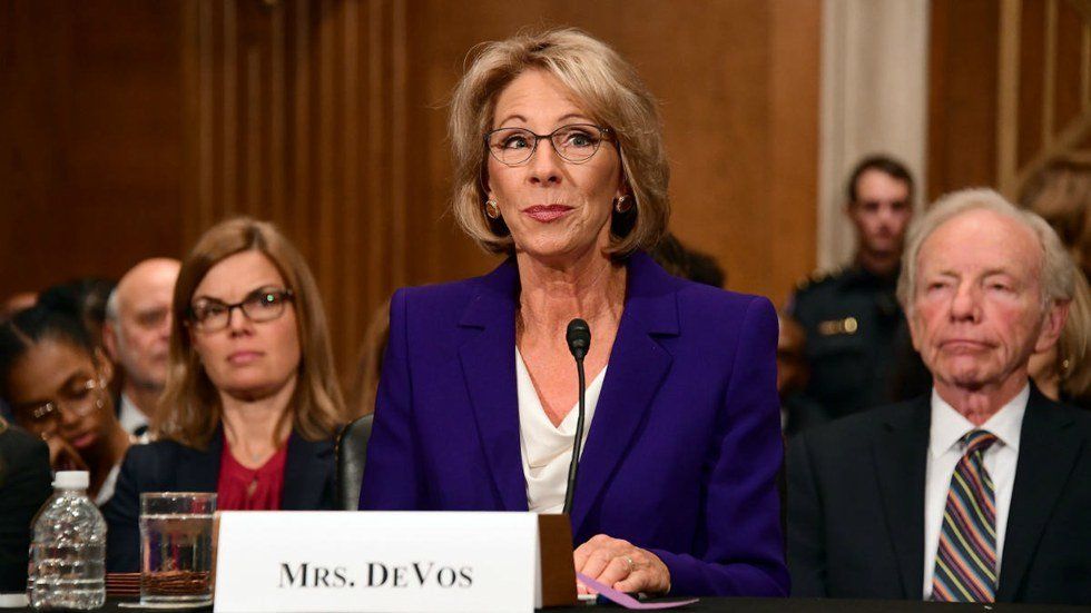 Why The Confirmation Of DeVos Is Concerning