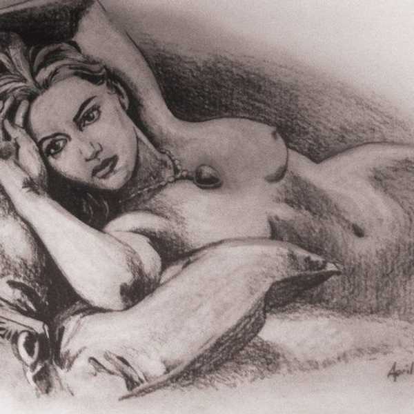 Posing For A Life-Drawing Class