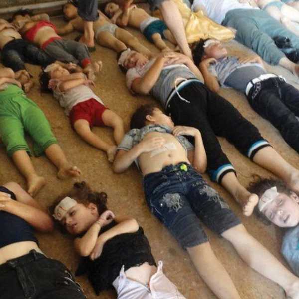 Deadly Gas Rockets Used Against Syria Civilians