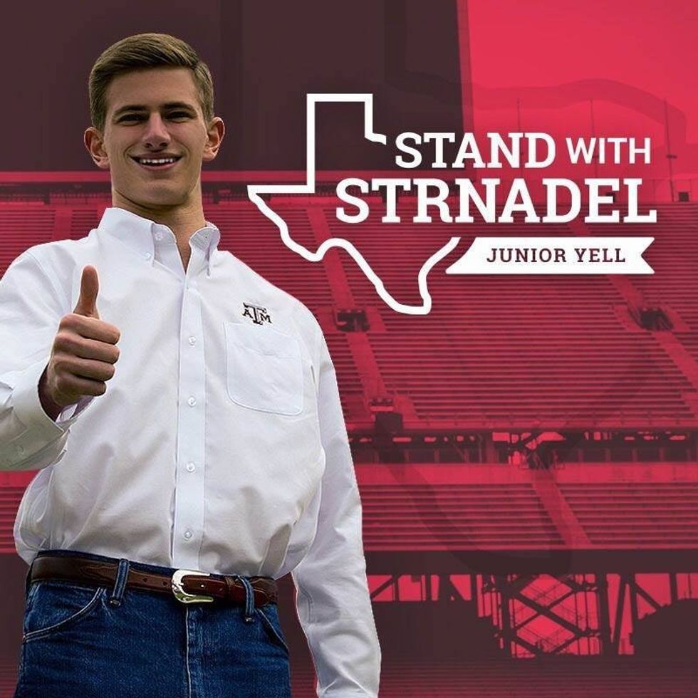 Junior Yell Candidate Cason Strnadel