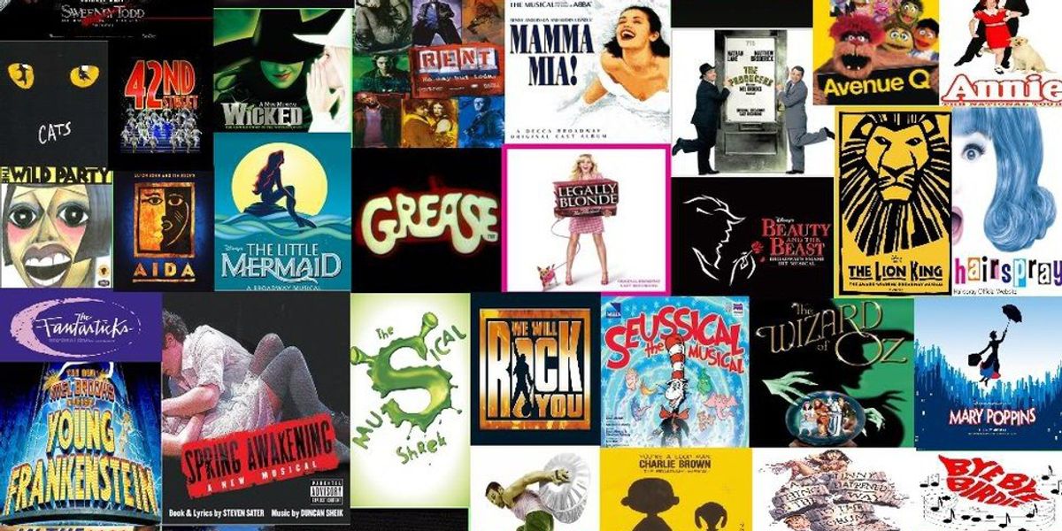 Known Musicals Musicals: Most Popular and Acted in which one | The Odyssey Online