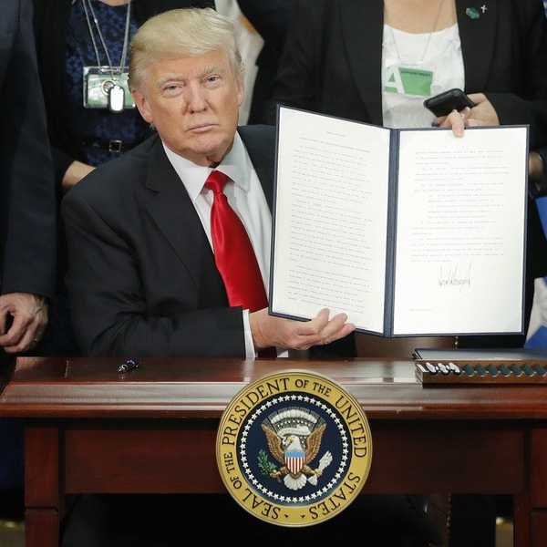 5 Top Actions Trump Has Taken As POTUS So Far