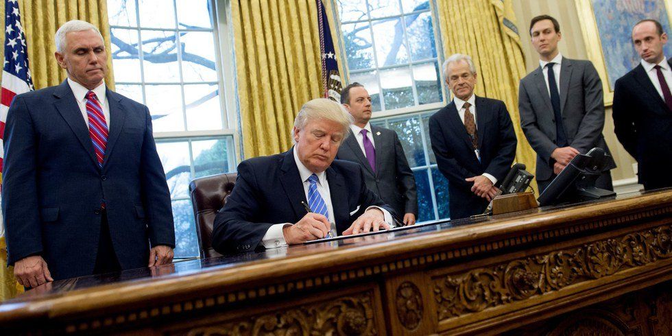 Everything Wrong With Trump's First Week In Office