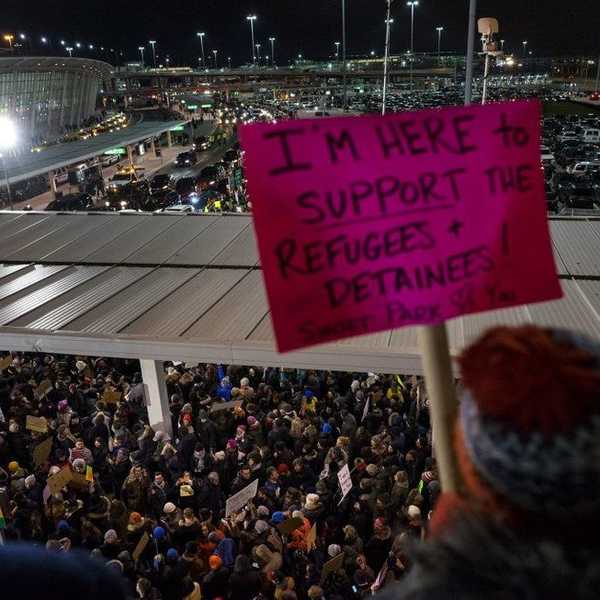 Trump's Immigration Ban Sparks Airport Protests Around The Country