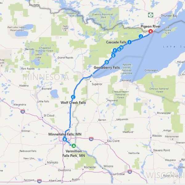 The Ultimate Minnesota Waterfall Roadtrip