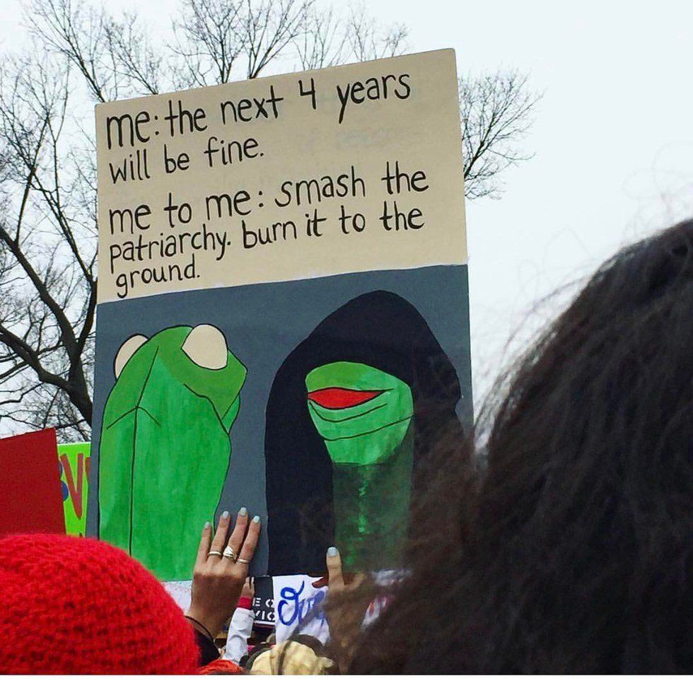 Don't Bash Us For Smashing The Patriarchy