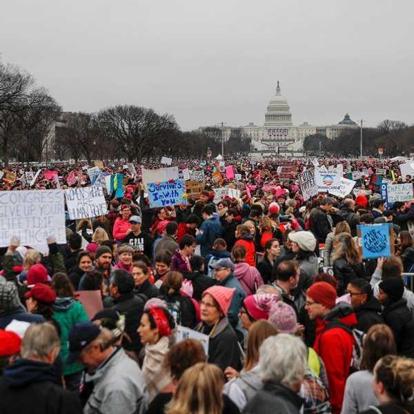 10 Powerful Photos From The Women's March On Washington